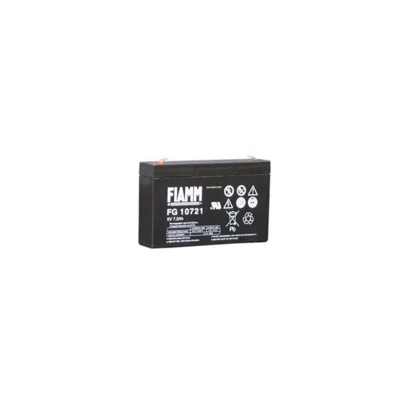Fiamm olovená batéria FG10721 6V/7,2Ah