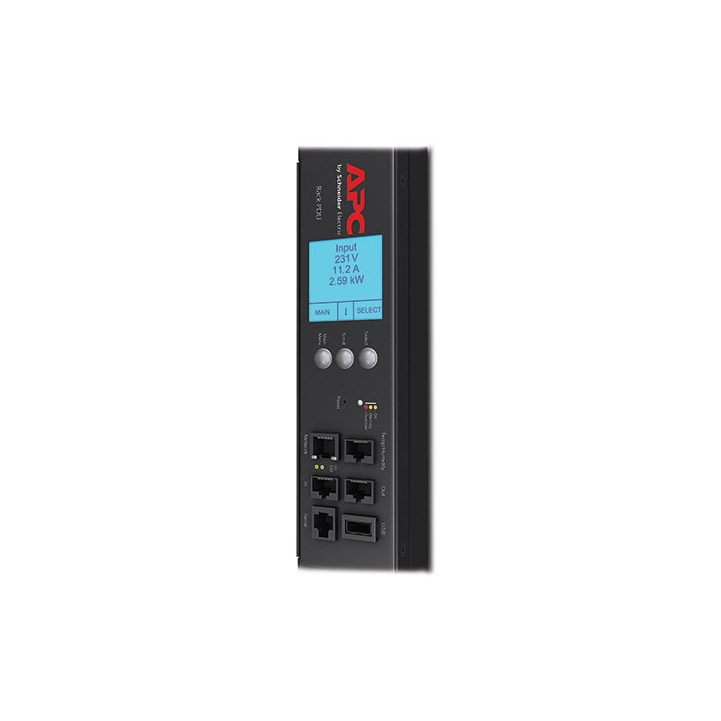 Rack PDU 2G, Metered, ZeroU,16A, 100-240V, (18) C13 & (2) C19