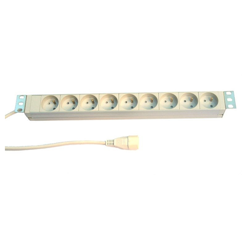 PDU 7x230V,1U,19||, 1x16A IEC320 C20