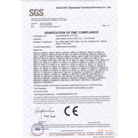 FSP 12V/9Ah batéria pre UPS FSP