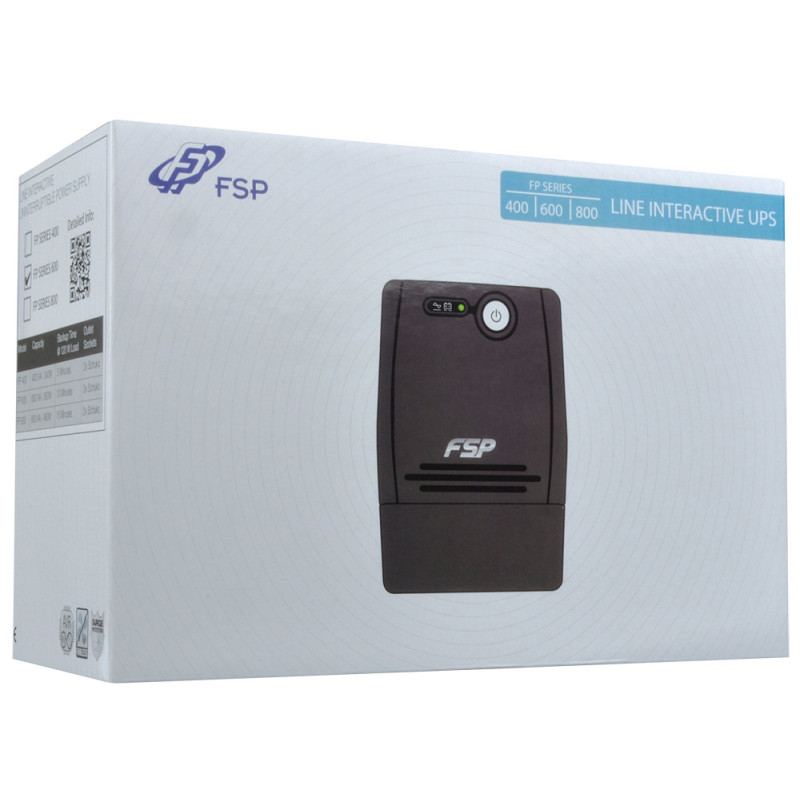 FSP UPS FP 800, 800 VA / 480 W, line interactive