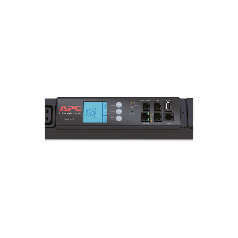Rack PDU 2G, Metered, ZeroU, 22.0kW(32A), AP8866