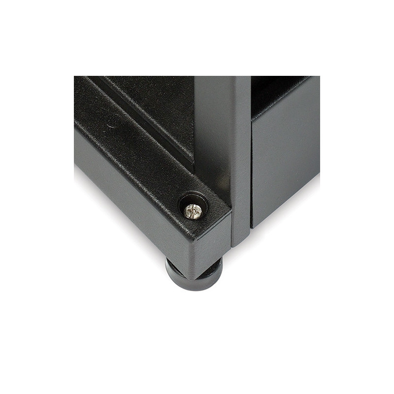 NetShelter AV 42U 600mm Wide x 825 Deep Enclosure with Sides and 10-32 Threaded Rails Black