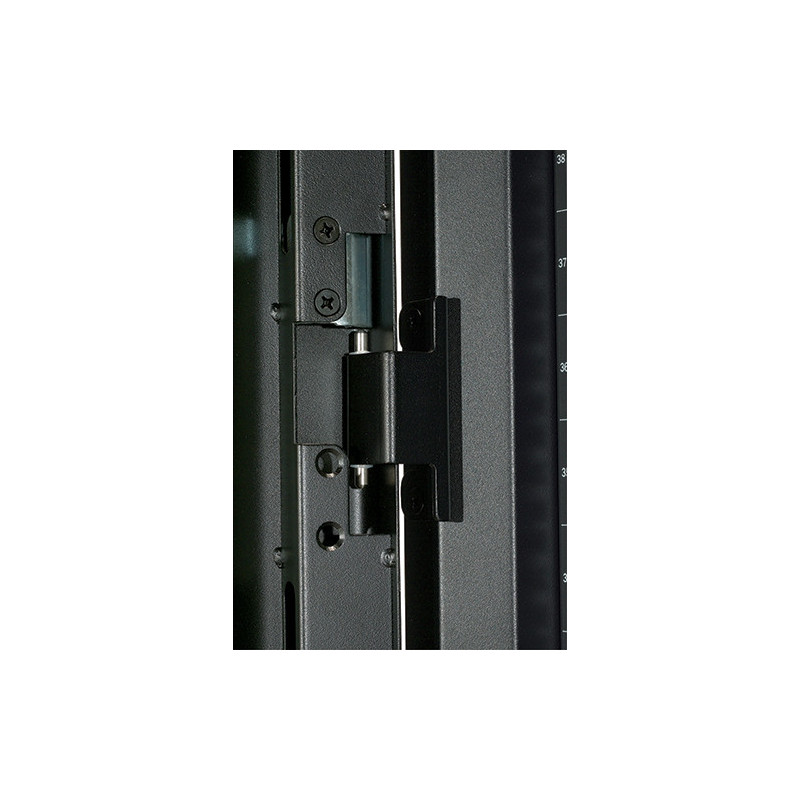 NetShelter AV 42U 600mm Wide x 825 Deep Enclosure with Sides and 10-32 Threaded Rails Black