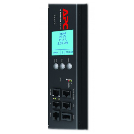 Rack PDU 2G, Metered by Outled, 16A, 100-240V, AP8659