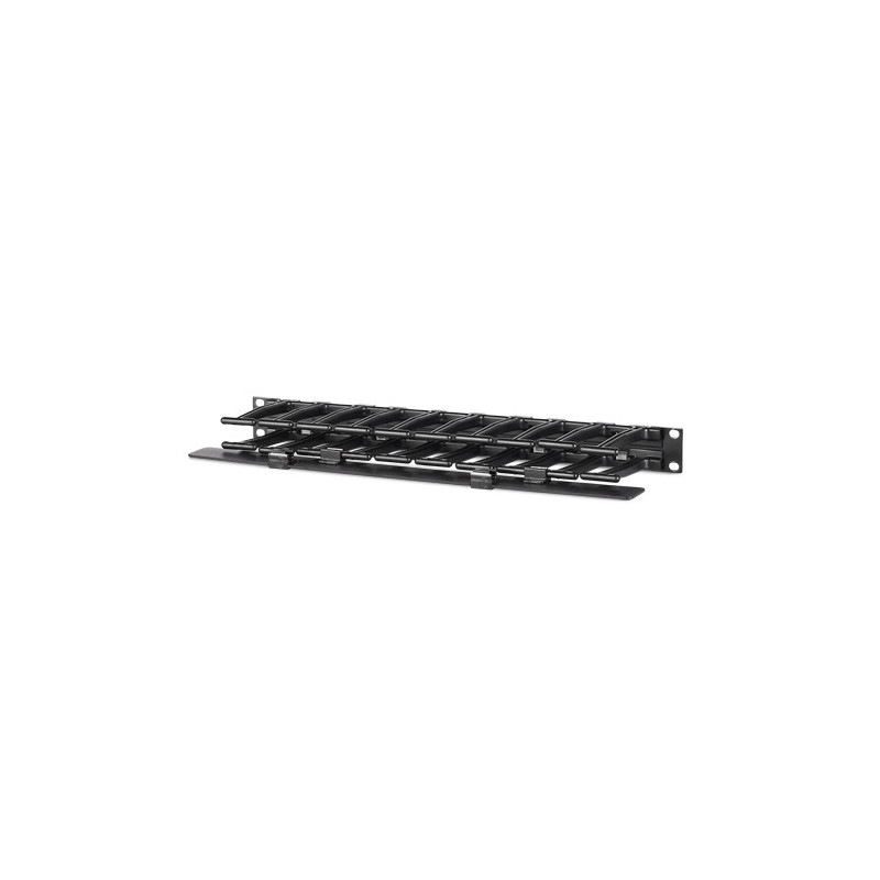 Horizontal Cable Manager, 1U Single Side w.Cover