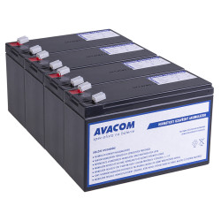 Batériový kit AVACOM AVA-RBC116-KIT náhrada pre renováciu RBC116 - batéria pre UPS (4ks batérií)