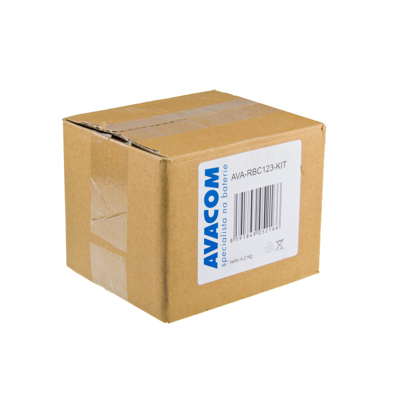 Batériový kit AVACOM AVA-RBC123-KIT náhrada pre renováciu RBC123 (2ks batérií)
