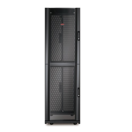 NetShelter SX Colocation 2 x 20U 600mm Widex1070mm Deep Encl w.Sides Black