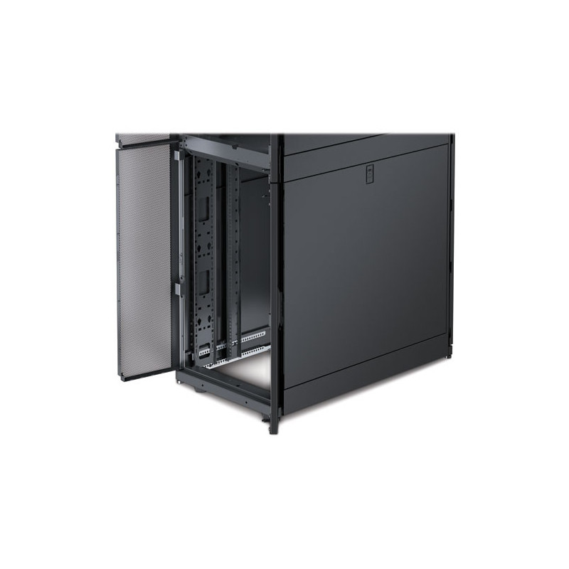 NetShelter SX Colocation 2 x 20U 600mm Widex1070mm Deep Encl w.Sides Black