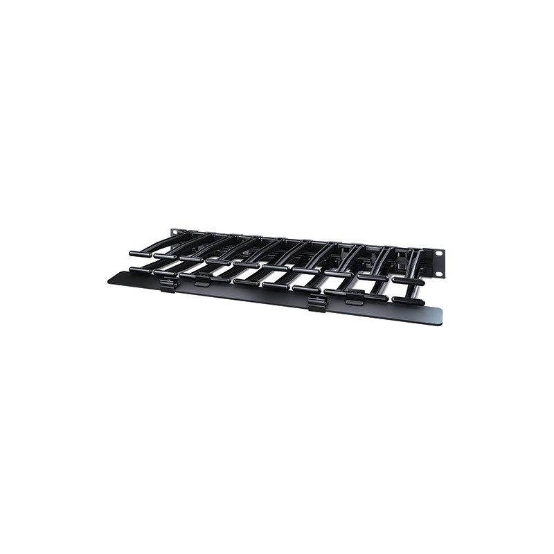 1U Horizontal Cable Manager, 6" deep, Single-Sided