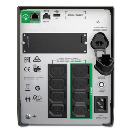 APC Smart-UPS 1000VA LCD 230V Smart Connect