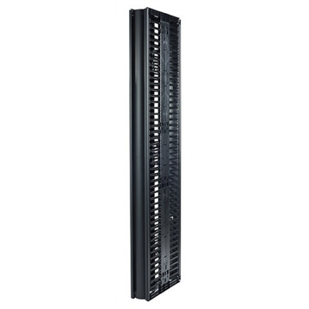 Valueline, Vertical Cable Manager pre 2 & 4 Post Racks, 84"H X 6"W, Double-Sided with Doors