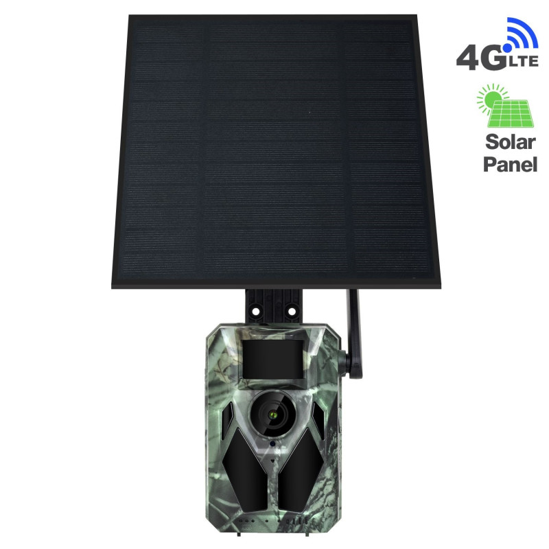 EVOLVEO StrongVision Solar 4G, fotopasca so 4G, Aplikáciou a solárnym panelom
