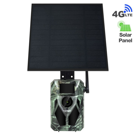 EVOLVEO StrongVision Solar 4G, fotopasca so 4G, Aplikáciou a solárnym panelom