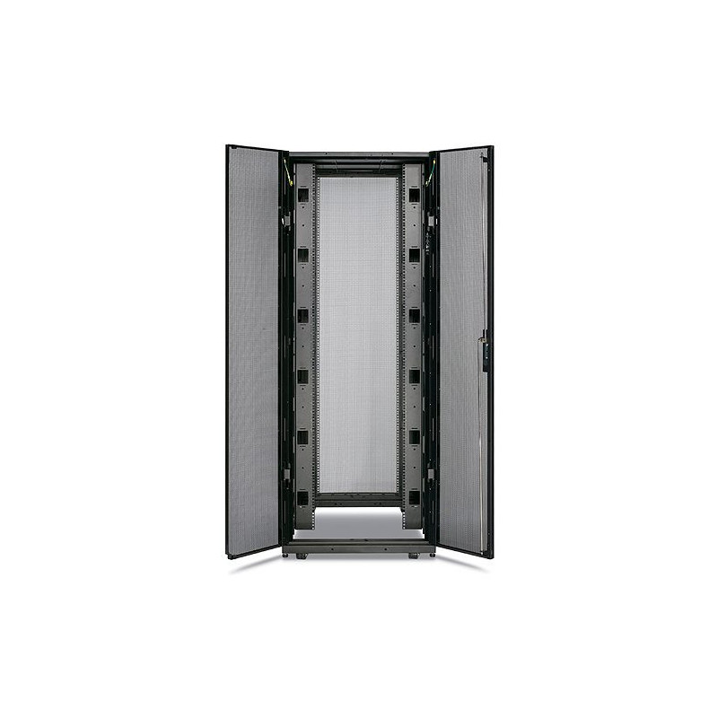 NetShelter SX 45Ux750x1070mm w. sides, black