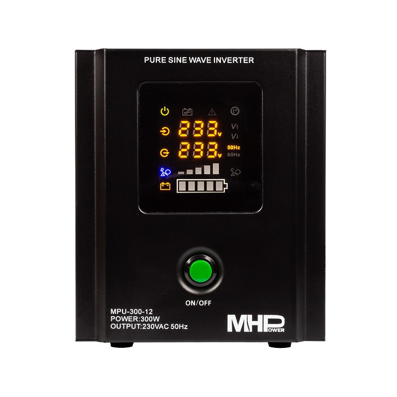 Záložný zdroj MHPower MPU300-12, UPS, 300W, čistá sinus