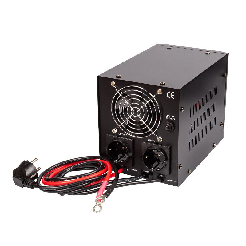 Záložný zdroj MHPower MPU300-12, UPS, 300W, čistá sinus