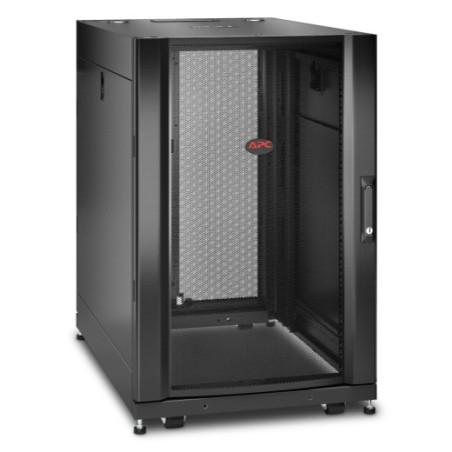 APC NetShelter SX 18U Server Rack Enclosure 600mm x 900mm w/ Sides Black