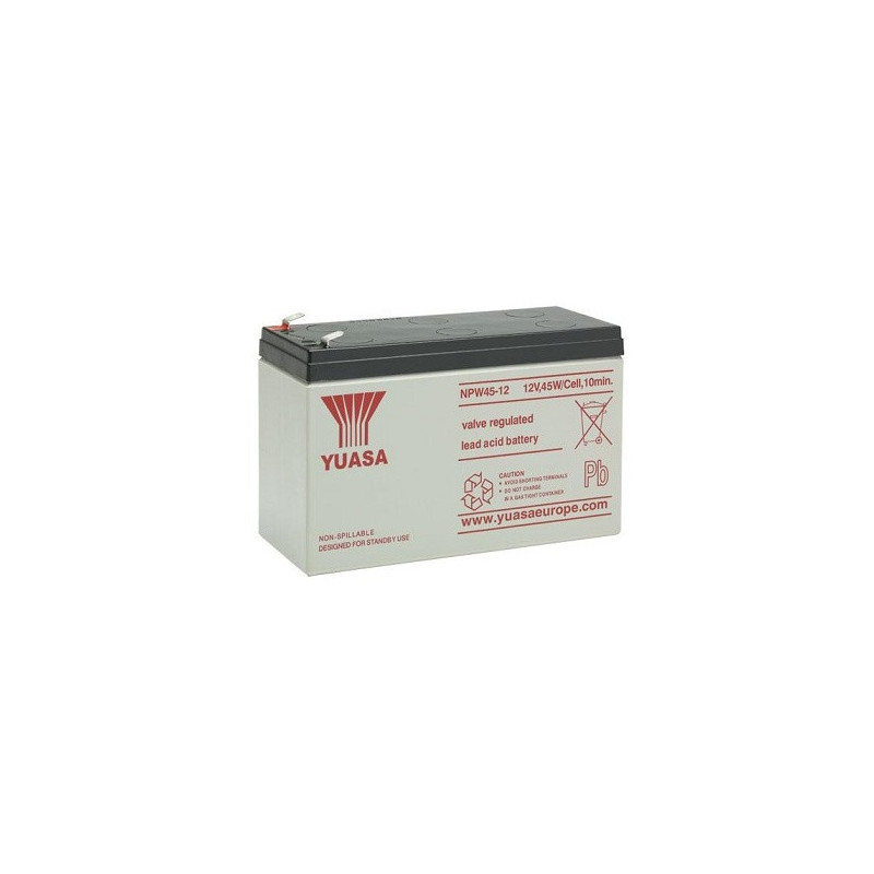 Batéria YUASA NPW45-12 (12V; 45W/čl.; 9Ah; faston F2)