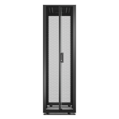 Easy Rack 600mm/42U/1000mm , with Roof, Side panel,castors,feet and 4 Brackets, No Bottom, black