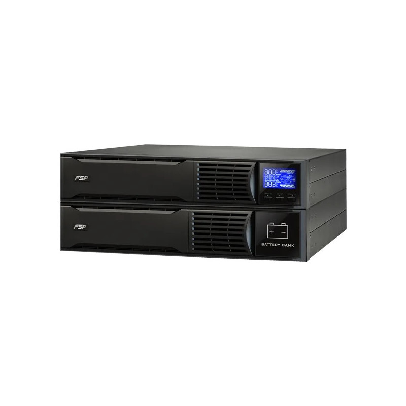 FSP UPS Eufo RT 3K 2U, 3000 VA/2700 W, line-interactive