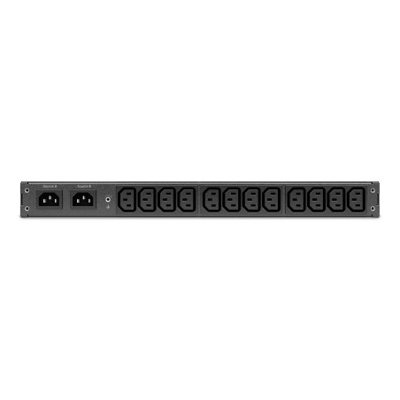 Rack ATS, 230V, 10A, C14 in, (12) C13 out