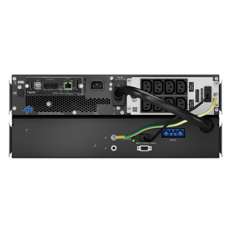 APC Smart-UPS SRT Lítium Ion 1500VA RM 4U 230V Long Runtime with Network Card