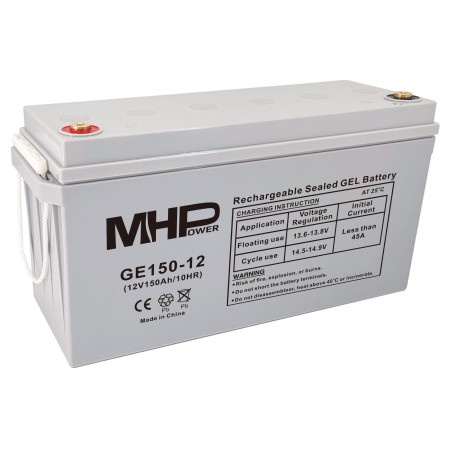 MHPower GE150-12 Gélový akumulátor 12V/150Ah