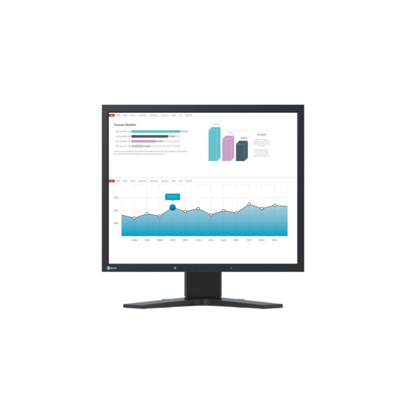EIZO FlexScan/S1934H/19,0"/IPS/1280x1024/61Hz/14ms/Black/5R