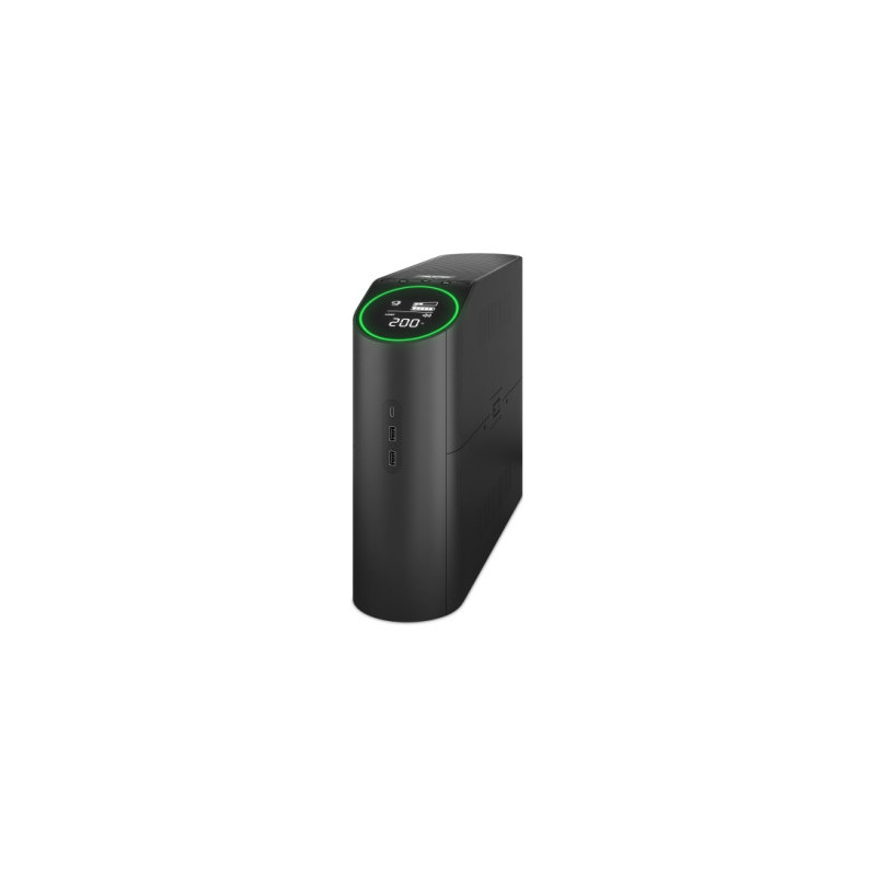 APC Back-UPS 2200 pre Gaming 230V, čistý sínus, LCD, Black, Schuko