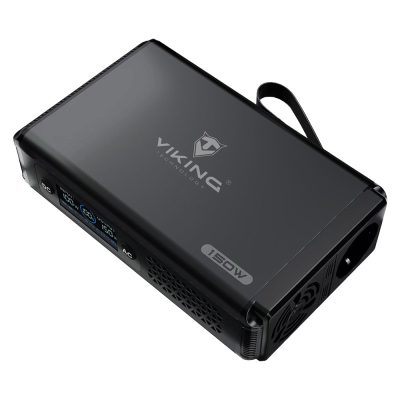Batériový generátor Viking VALI150/batéria 148Wh/Output:1xAC,2xUSB-A,2xDC5521/ LED svietidlo