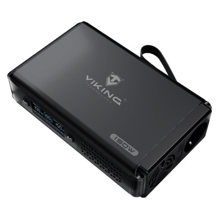 Batériový generátor Viking VALI150/batéria 148Wh/Output:1xAC,2xUSB-A,2xDC5521/ LED svietidlo