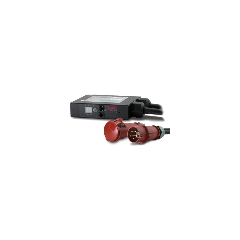 In-Line Current Meter, 32A, 230V, IEC309-32A 3-PH, 3P+N+G