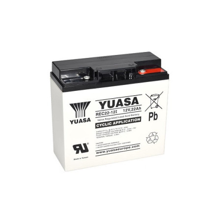 Batéria YUASA REC22-12I (12V; 22Ah; cyklická)