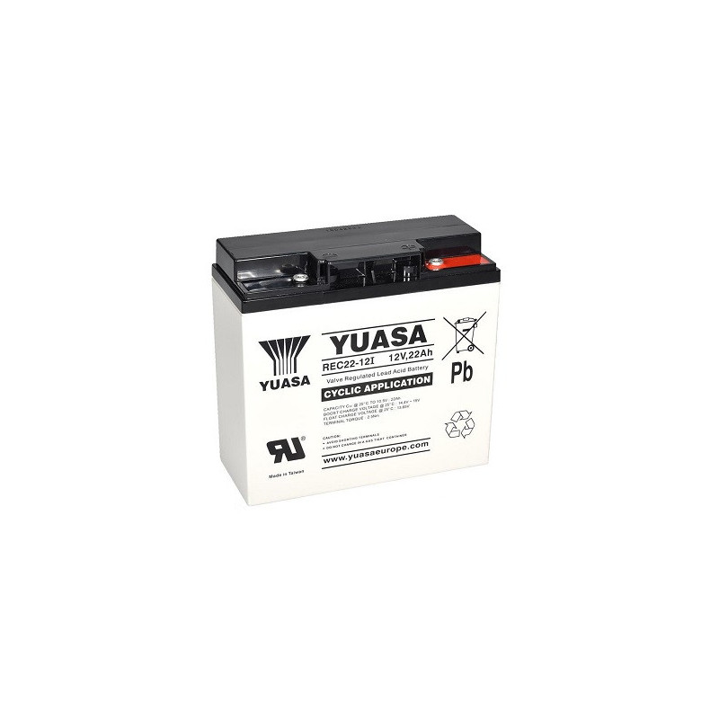 Batéria YUASA REC22-12I (12V; 22Ah; cyklická)