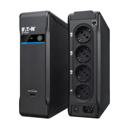 Eaton UPS 1/1fáza, 700VA - 3P Ellipse 700 USB DIN