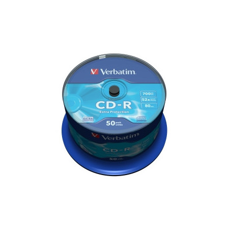 VERBATIM CD-R(50-Pack)Spindl/52x/700MB