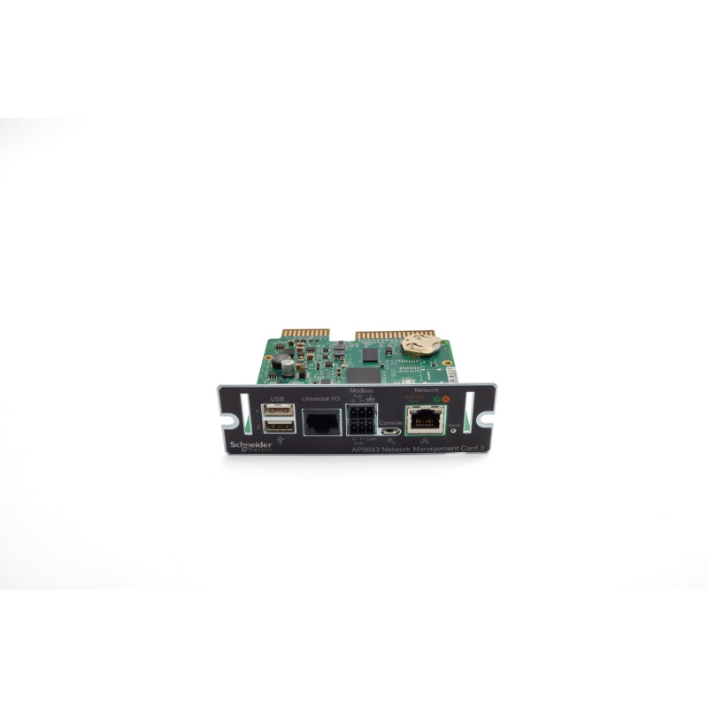 UPS Network Management Card 3 with Environmental Monitoring and Modbus