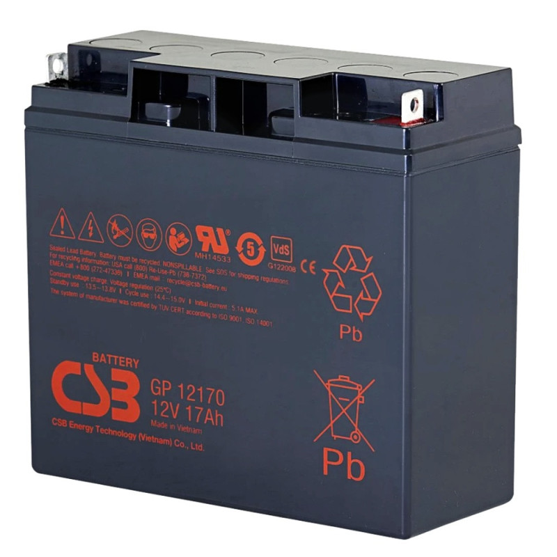CSB GP12170 12V 17Ah