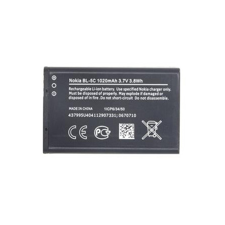 Nokia batéria BL-5C Li-Ion 1020 mAh - bulk