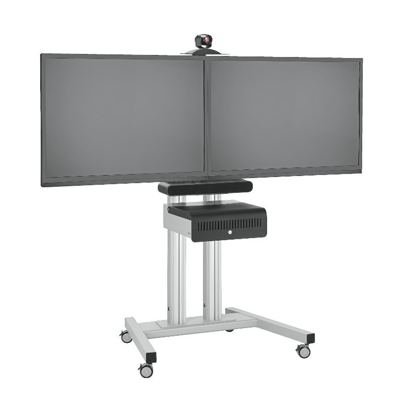 Vogel|s PFT8530S pojazdný podstavec Connect-it Floor strieborný