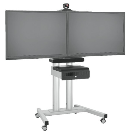 Vogel|s PFT8530S pojazdný podstavec Connect-it Floor strieborný
