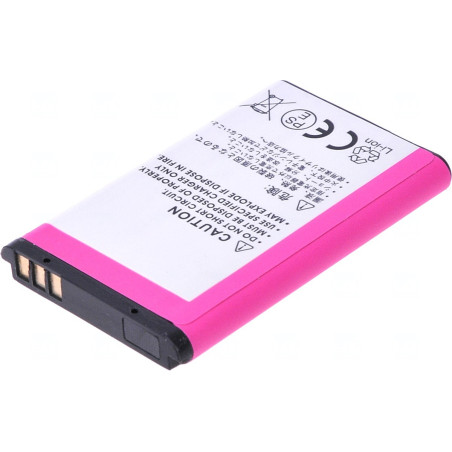 Batéria T6 power Nokia 6300, 6600, 5100, 1100, 3650, 6230, C1-01, C2-01, 1100mAh, 4,1Wh, Li-ion