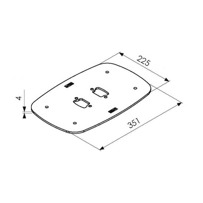 PFF 7060S podstavec pre stojany Vogel|s Connect-it