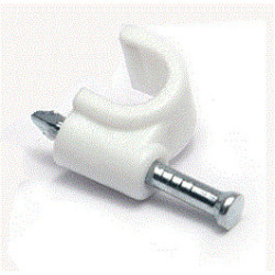 DATACOM Káblová príchytka (9mm) biela 100ks