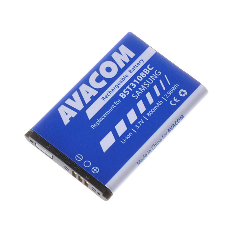 Batéria AVACOM GSSA-E900-S800A do mobilu Samsung X200, E250 Li-Ion 3,7 V 800mAh (náhrada AB463446BU)