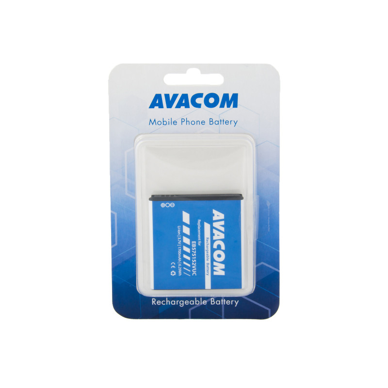 Batéria AVACOM GSSA-i9000-S1700A do mobilu Samsung Galaxy S Li-Ion 3,7V 1700mAh