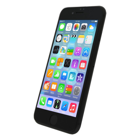 Screenshield™ Apple iPhone 7 Tempered Glass protection display (full COVER WHITE metalic frame)