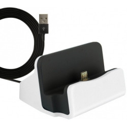 Univerzálna stolná kolíska s obojstranným microUSB konektorom